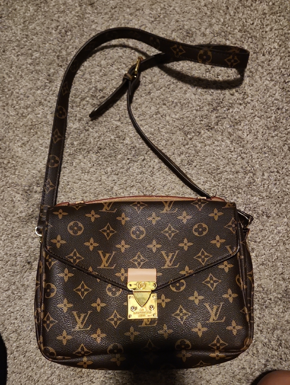 Crossbody with Gold Hardware